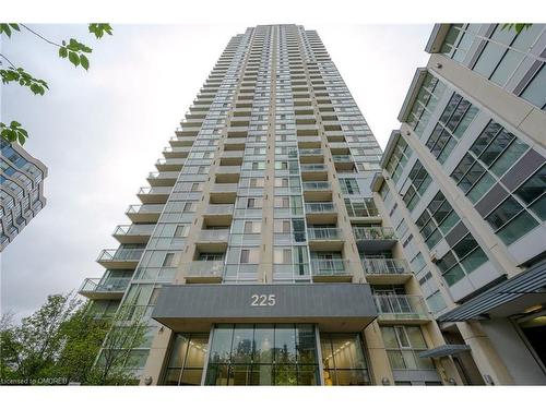 1501-225 Webb Drive, Mississauga, ON - Outdoor With Balcony With Facade