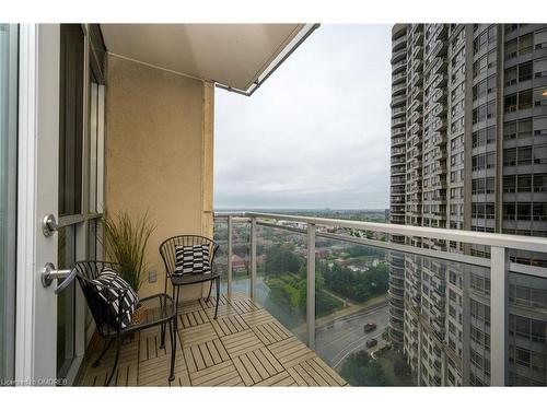 1501-225 Webb Drive, Mississauga, ON - Outdoor With Balcony With Exterior