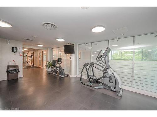 1501-225 Webb Drive, Mississauga, ON - Indoor Photo Showing Gym Room