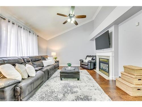 2425 Sequoia Way, Oakville, ON - Indoor Photo Showing Living Room With Fireplace