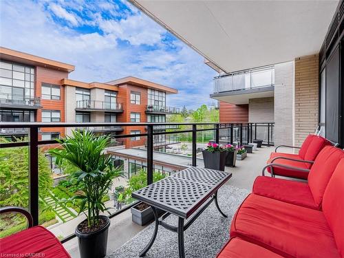 366-1575 Lakeshore Road, Mississauga, ON - Outdoor With Balcony With Exterior