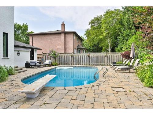 435 The Thicket, Mississauga, ON - Outdoor With In Ground Pool With Deck Patio Veranda