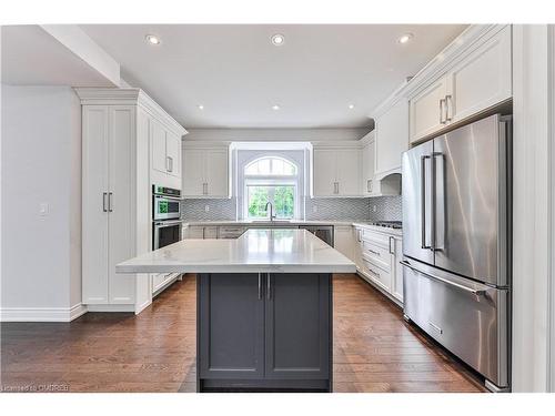 48 Rebecca Street, Oakville, ON - Indoor Photo Showing Kitchen With Stainless Steel Kitchen With Upgraded Kitchen