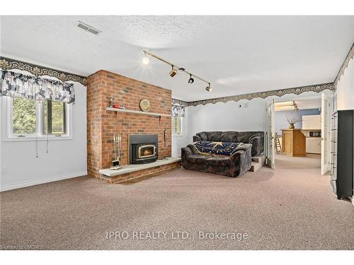 307254 Hockley Valley Road, Mono, ON - Indoor With Fireplace