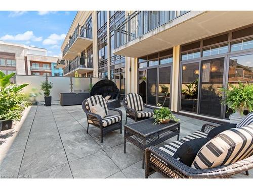 206-205 Lakeshore Rd Road W, Oakville, ON - Outdoor With Deck Patio Veranda