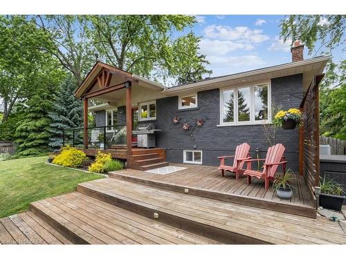 418 Willis Drive, Oakville, ON - Outdoor With Deck Patio Veranda