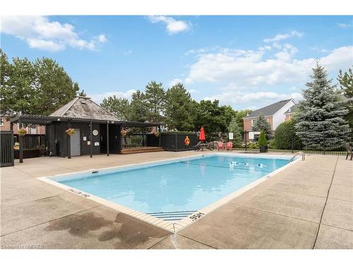 46-2155 South Millway, Mississauga, ON - Outdoor With In Ground Pool With Deck Patio Veranda With Backyard