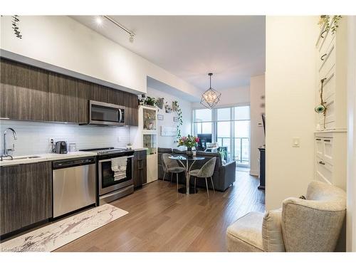 2014-30 Shore Breeze Drive, Toronto, ON - Indoor Photo Showing Kitchen With Stainless Steel Kitchen With Upgraded Kitchen