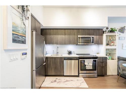 2014-30 Shore Breeze Drive, Toronto, ON - Indoor Photo Showing Kitchen With Stainless Steel Kitchen With Upgraded Kitchen