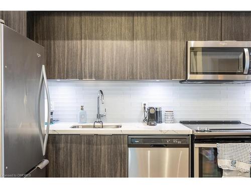 2014-30 Shore Breeze Drive, Toronto, ON - Indoor Photo Showing Kitchen With Stainless Steel Kitchen With Upgraded Kitchen