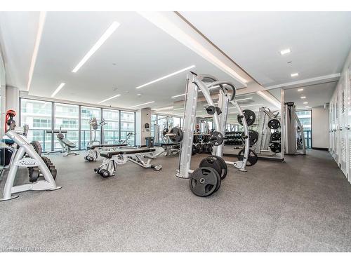 2014-30 Shore Breeze Drive, Toronto, ON - Indoor Photo Showing Gym Room