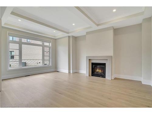 2279 Hyacinth Crescent Crescent, Oakville, ON - Indoor Photo Showing Living Room With Fireplace