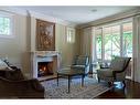 282 Dalewood Drive, Oakville, ON  - Indoor Photo Showing Living Room With Fireplace 