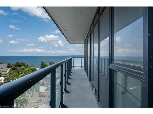 703-370 Martha Street, Burlington, ON - Outdoor With Body Of Water With Balcony With View With Exterior