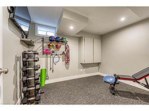 195 Vinton Road, Ancaster, ON - Indoor Photo Showing Gym Room