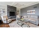 2069 Victoria Avenue, Burlington, ON  - Indoor Photo Showing Living Room With Fireplace 