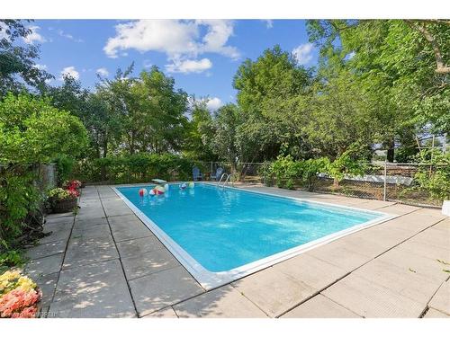 7689 5 Side Road, Halton Hills, ON - Outdoor With In Ground Pool With Backyard