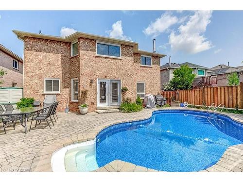 322 Leacock Avenue, Oakville, ON - Outdoor With In Ground Pool With Deck Patio Veranda With Exterior