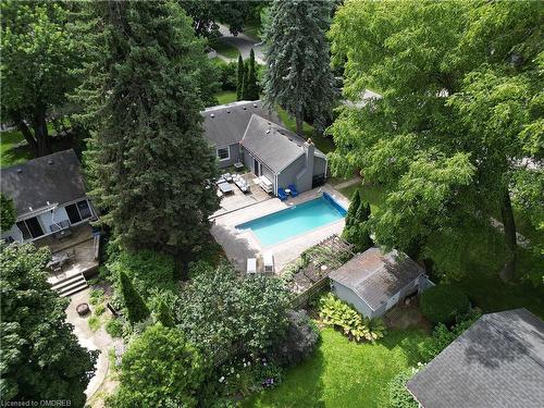 505 Patricia Drive, Oakville, ON - Outdoor With In Ground Pool