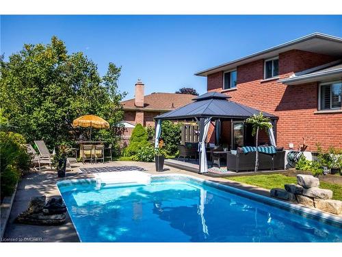 9 Hughes Court, Kawartha Lakes, ON - Outdoor With In Ground Pool