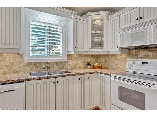 9 Hughes Court, Kawartha Lakes, ON - Indoor Photo Showing Kitchen With Double Sink