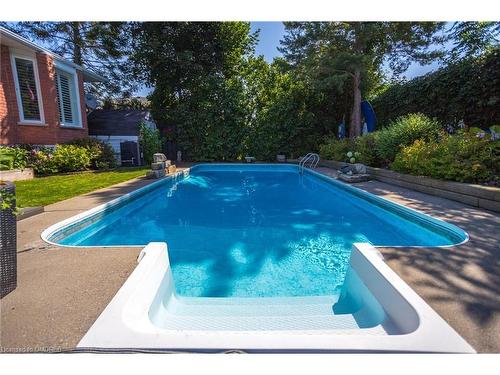 9 Hughes Court, Kawartha Lakes, ON - Outdoor With In Ground Pool With Backyard