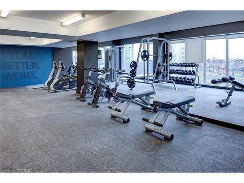 1009-20 Minowan Miikan Lane, Toronto, ON - Indoor Photo Showing Gym Room