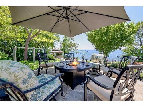 4038 Lakeshore Road, Burlington, ON - Outdoor With Body Of Water With Deck Patio Veranda With Exterior