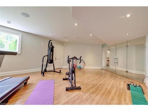 4038 Lakeshore Road, Burlington, ON - Indoor Photo Showing Gym Room