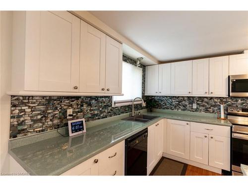 48 Rochelle Drive, Guelph, ON - Indoor Photo Showing Kitchen With Double Sink