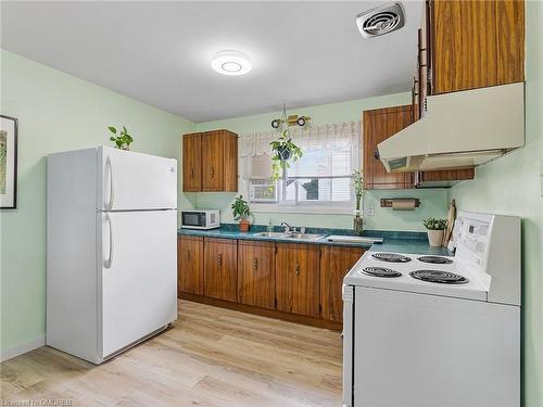 164G Henry Street, Brantford, ON - Indoor Photo Showing Kitchen With Double Sink