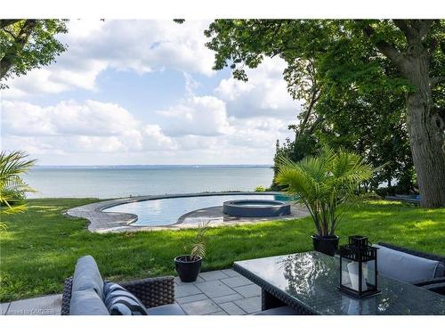 2226 Lakeshore Road, Burlington, ON - Outdoor With Body Of Water With View