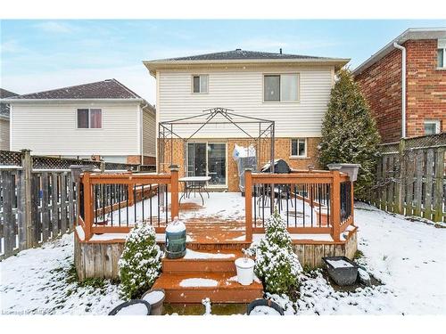 51 Yeaman Drive, Cambridge, ON - Outdoor With Deck Patio Veranda With Exterior