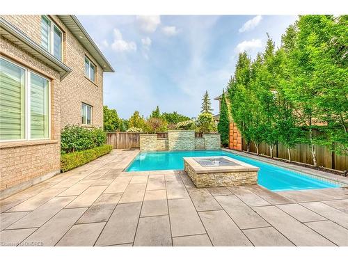 2312 Lyndhurst Drive, Oakville, ON - Outdoor With In Ground Pool With Deck Patio Veranda