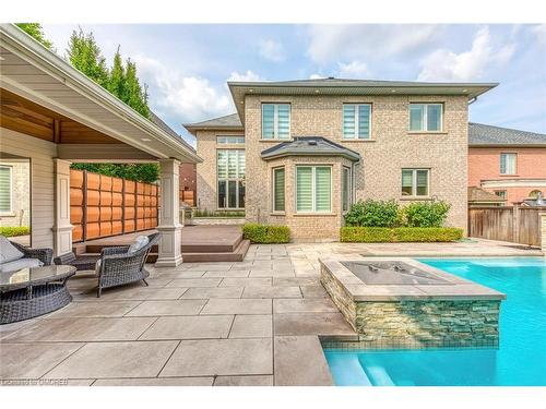 2312 Lyndhurst Drive, Oakville, ON - Outdoor With In Ground Pool With Deck Patio Veranda