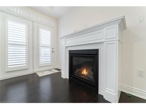 84 Heming Trail, Hamilton, ON - Indoor Photo Showing Living Room With Fireplace