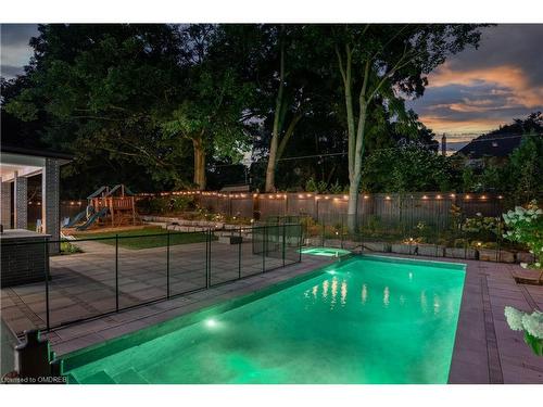 231 Wedgewood Drive, Oakville, ON - Outdoor With In Ground Pool With Backyard