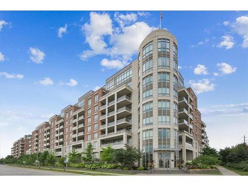 407-2480 Prince Michael Drive, Oakville, ON - Outdoor With Balcony With Facade