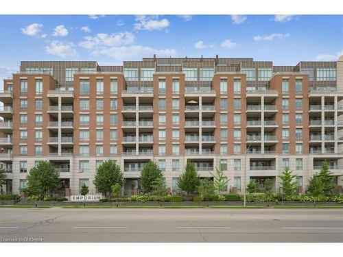 407-2480 Prince Michael Drive, Oakville, ON - Outdoor With Balcony With Facade