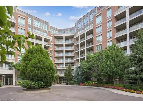 407-2480 Prince Michael Drive, Oakville, ON - Outdoor With Balcony With Facade