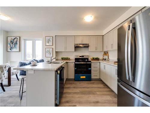 110-36 Dryden Lane, Hamilton, ON - Indoor Photo Showing Kitchen With Stainless Steel Kitchen