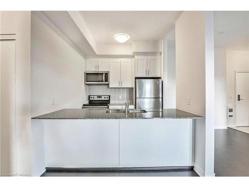 103-2393 Bronte Road Road, Oakville, ON - Indoor Photo Showing Kitchen With Stainless Steel Kitchen With Double Sink