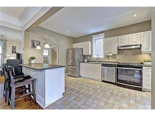 151 Cavell Avenue, Hamilton, ON - Indoor Photo Showing Kitchen With Stainless Steel Kitchen