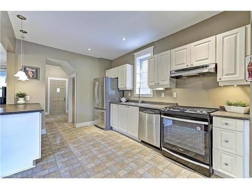 151 Cavell Avenue, Hamilton, ON - Indoor Photo Showing Kitchen With Stainless Steel Kitchen