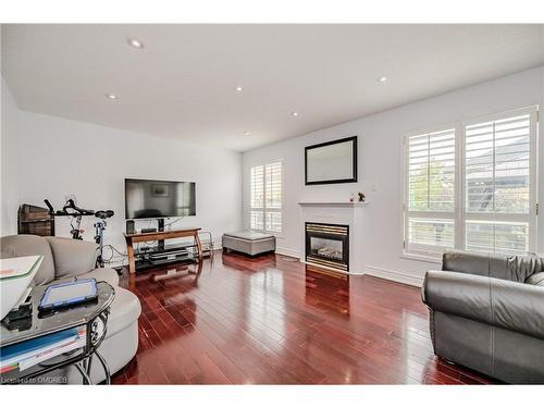 13 Legend Lane, Brampton, ON - Indoor Photo Showing Living Room With Fireplace