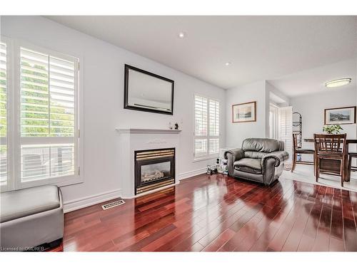 13 Legend Lane, Brampton, ON - Indoor Photo Showing Living Room With Fireplace