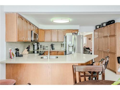 13 Legend Lane, Brampton, ON - Indoor Photo Showing Kitchen With Double Sink