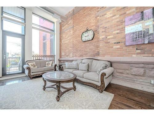 206-200 Stinson Street, Hamilton, ON - Indoor Photo Showing Living Room