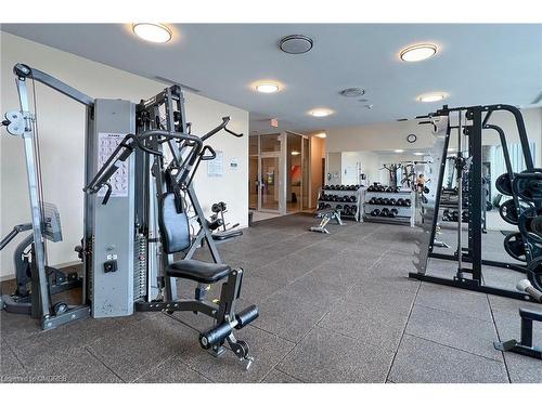 309-2240 Lakeshore Boulevard W, Toronto, ON - Indoor Photo Showing Gym Room