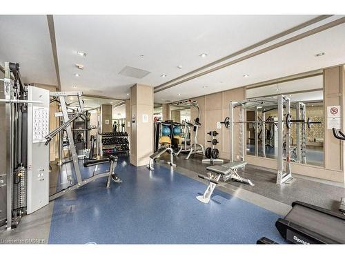 504-2470 Prince Michael Drive, Oakville, ON - Indoor Photo Showing Gym Room